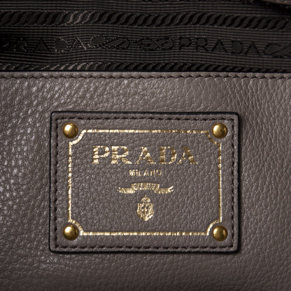 Prada Vitello Daino Tote Argilla 9 of 10