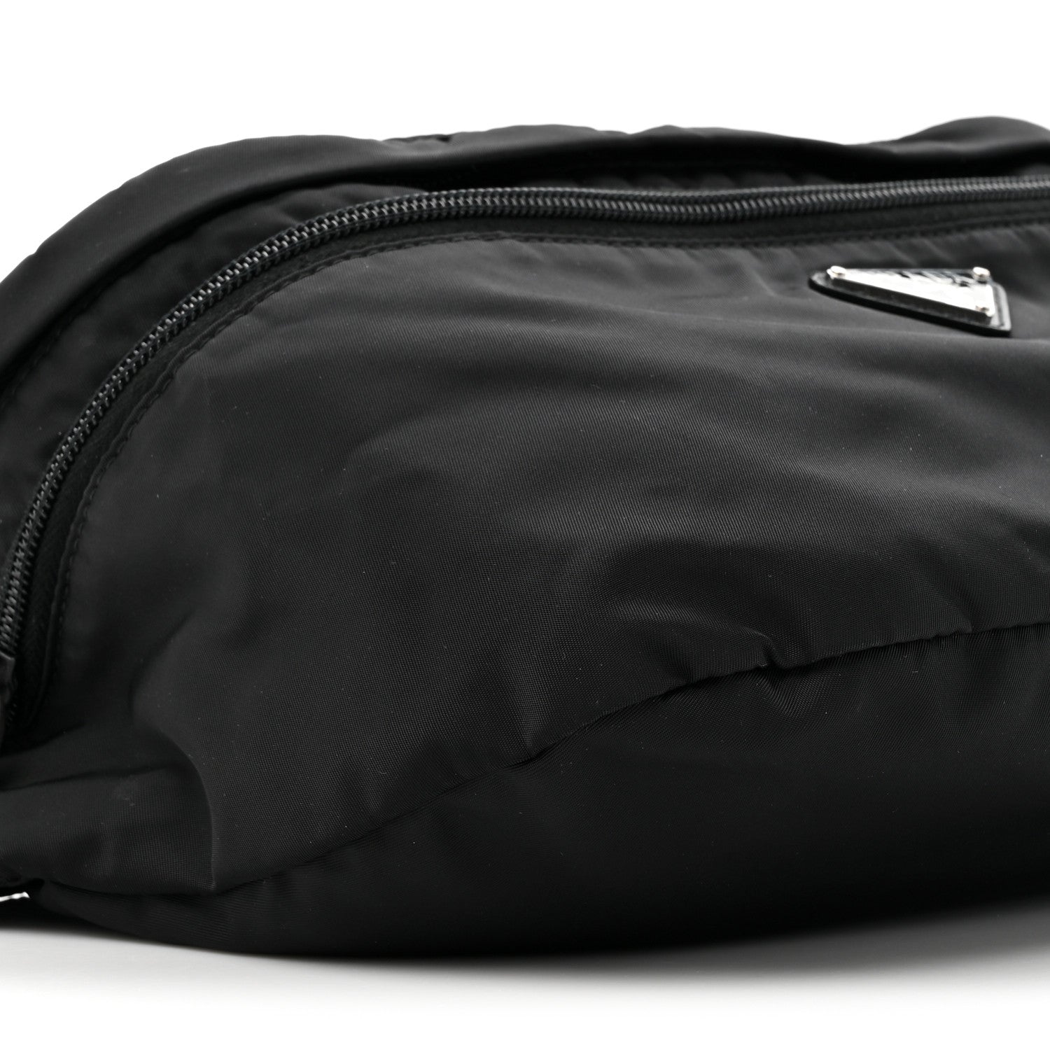 Prada Re-Nylon Saffiano Convertible Belt Bag Black 15 of 17