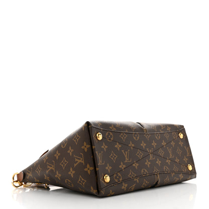 Louis Vuitton Monogram V Tote MM Black 4 of 10