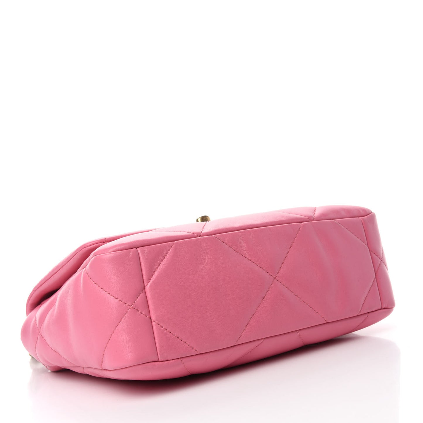 Lambskin Quilted Medium Chanel 19 Flap Pink