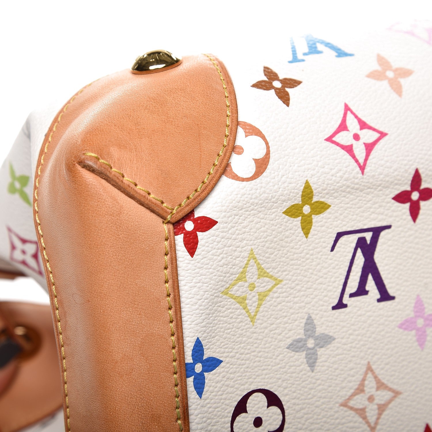 Louis Vuitton Monogram Multicolor Ursula White 14 of 15