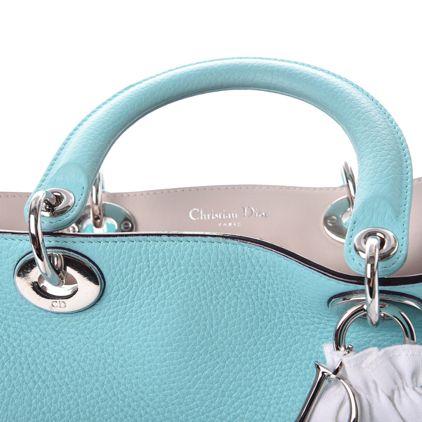 Bullcalf Medium Diorissimo Tote Blue