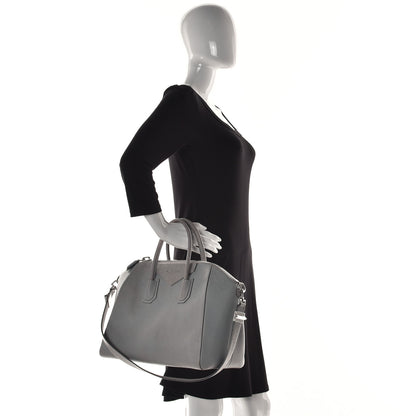 Givenchy Sugar Goatskin Medium Antigona Pearl Grey 2 of 19