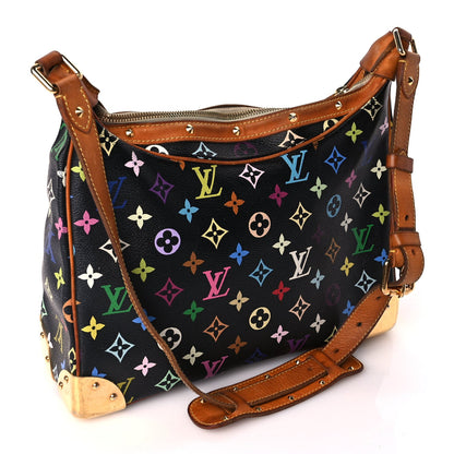 Louis Vuitton Monogram Multicolor Boulogne Black 2 of 8