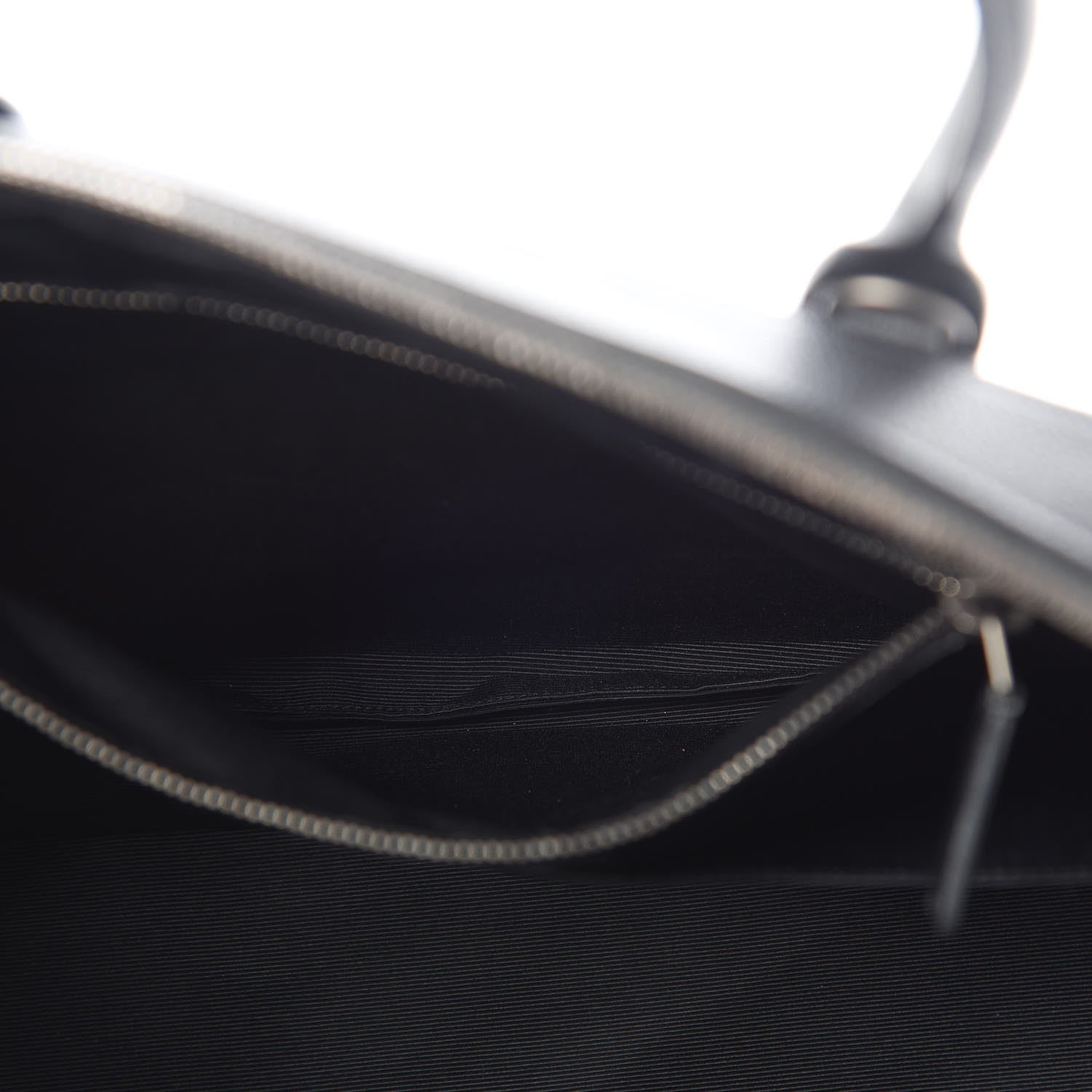 Saint Laurent Grain de Poudre Medium Museum Briefcase Black 8 of 8