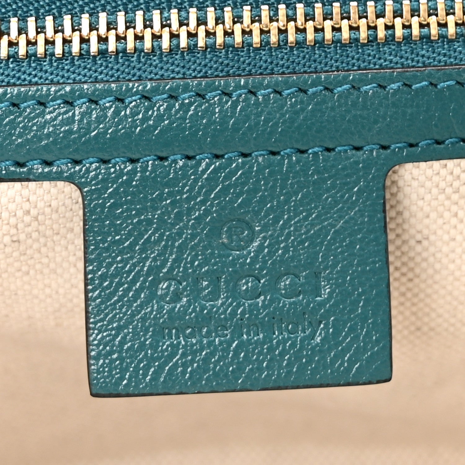 Gucci Azalea Calfskin Enamel Matelasse Diagonal Small Torchon GG Marmont Shoulder Bag Imperial Blue Pavone 6 of 7