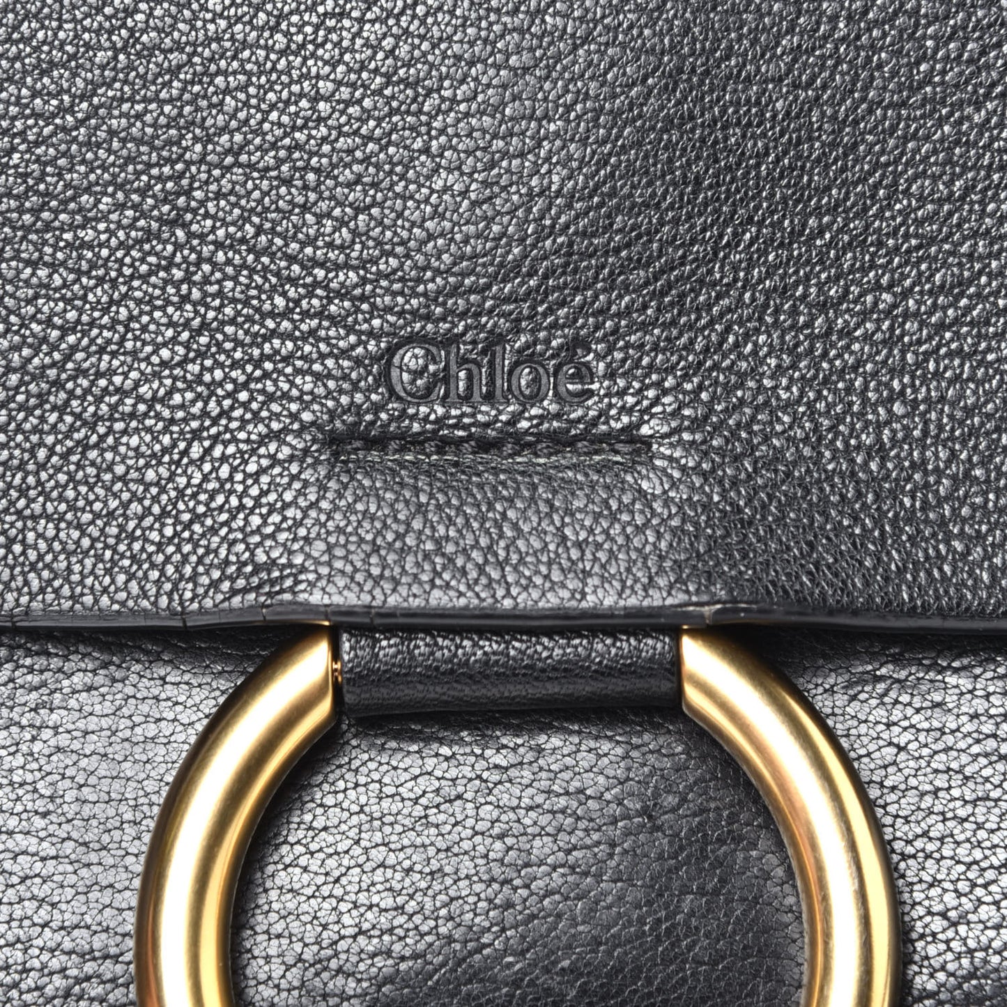 Goatskin Small Faye Shoulder Bag Black