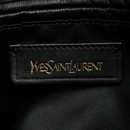 Saint Laurent Calfskin Oversized Muse Blue 6 of 10