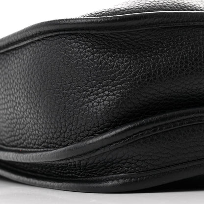Hermes Taurillon Clemence Evelyne III PM Black 9 of 10