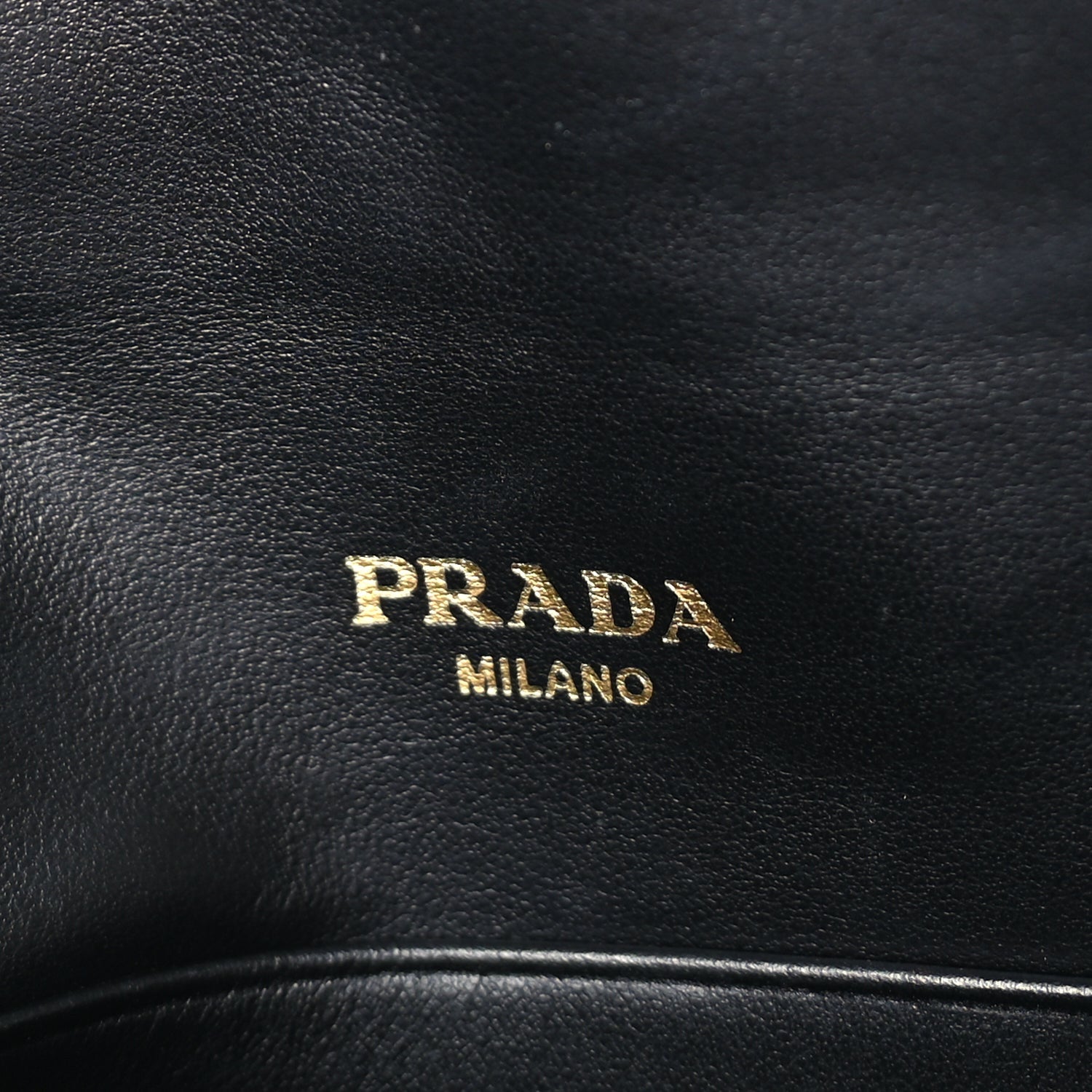 Prada Saffiano Metal Envelope Wallet Black 5 of 6