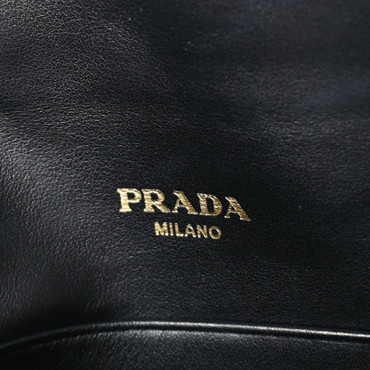 Prada Saffiano Metal Envelope Wallet Black 5 of 6