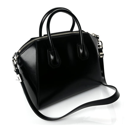 Givenchy Shiny Lord Calfskin Small Antigona Black 2 of 8