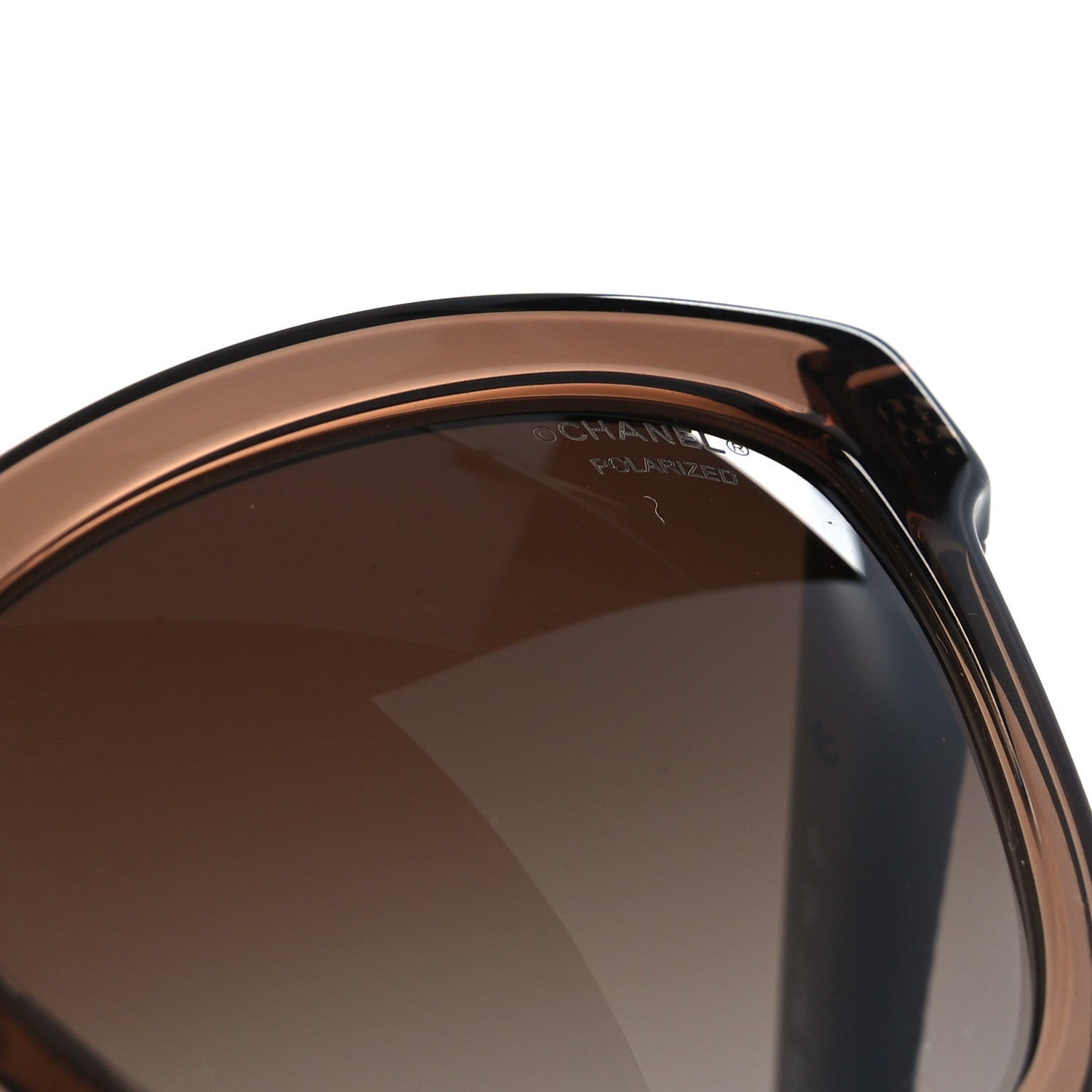 Chanel Polarized CC Cat Eye Sunglasses 5330-A Brown 7 of 7