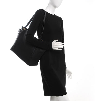 Prada Vitello Daino Tote Nero Black 2 of 8