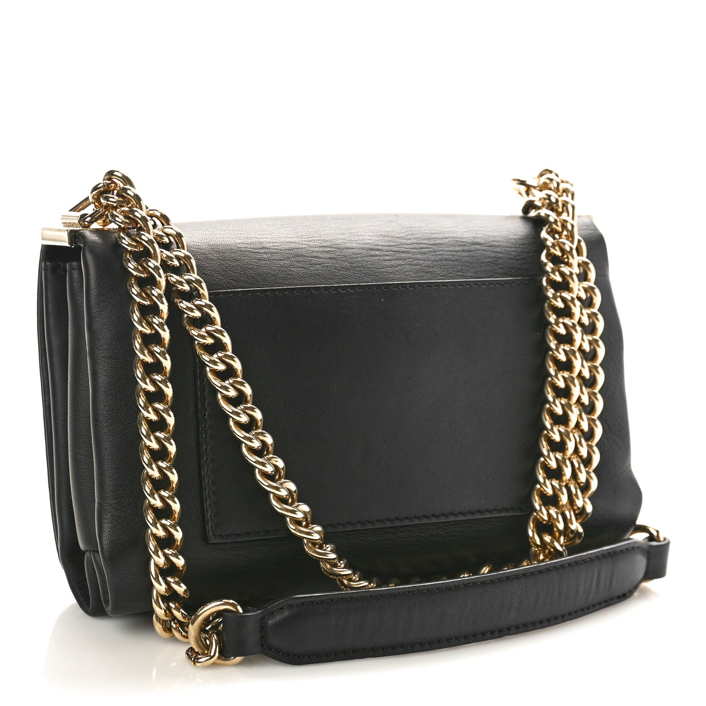 Nappa Palazzo Sultan Shoulder Bag Black