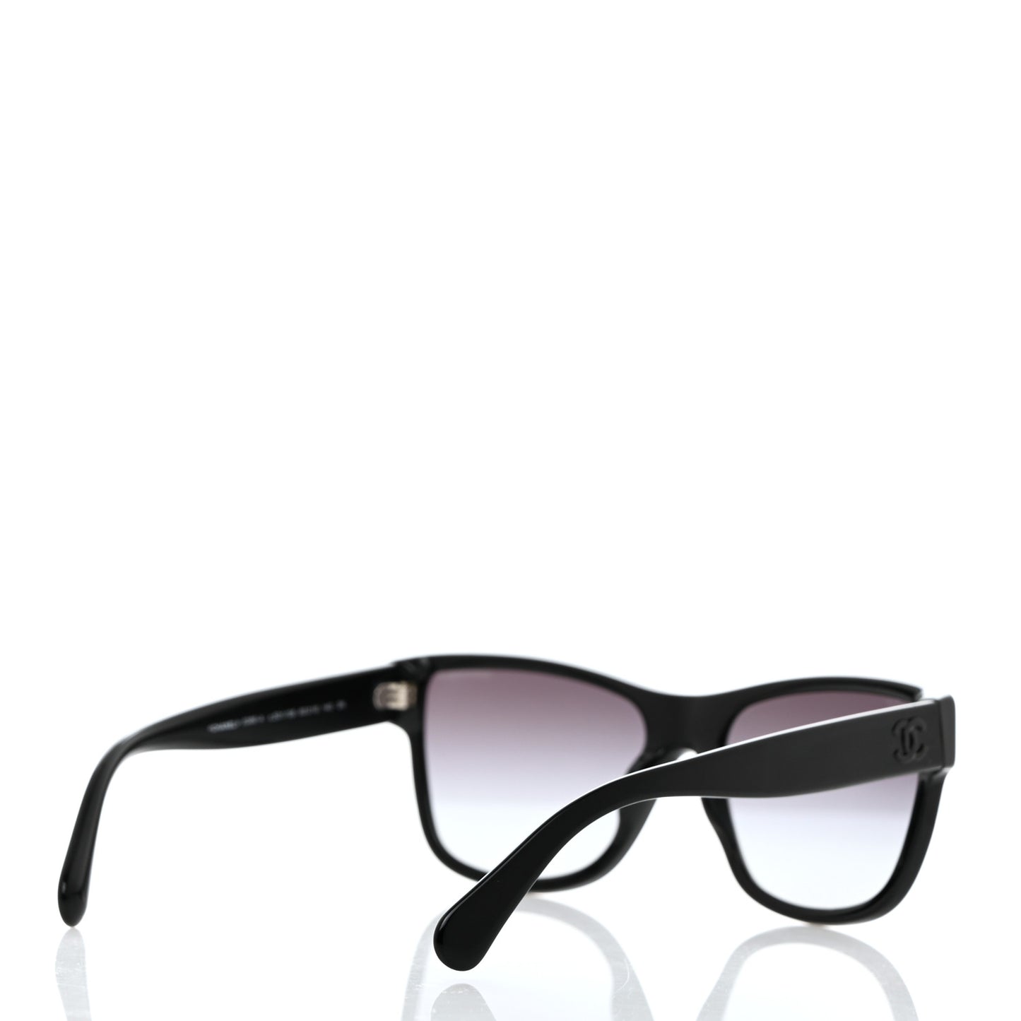 Acetate Butterfly CC Sunglasses 5386-A Black