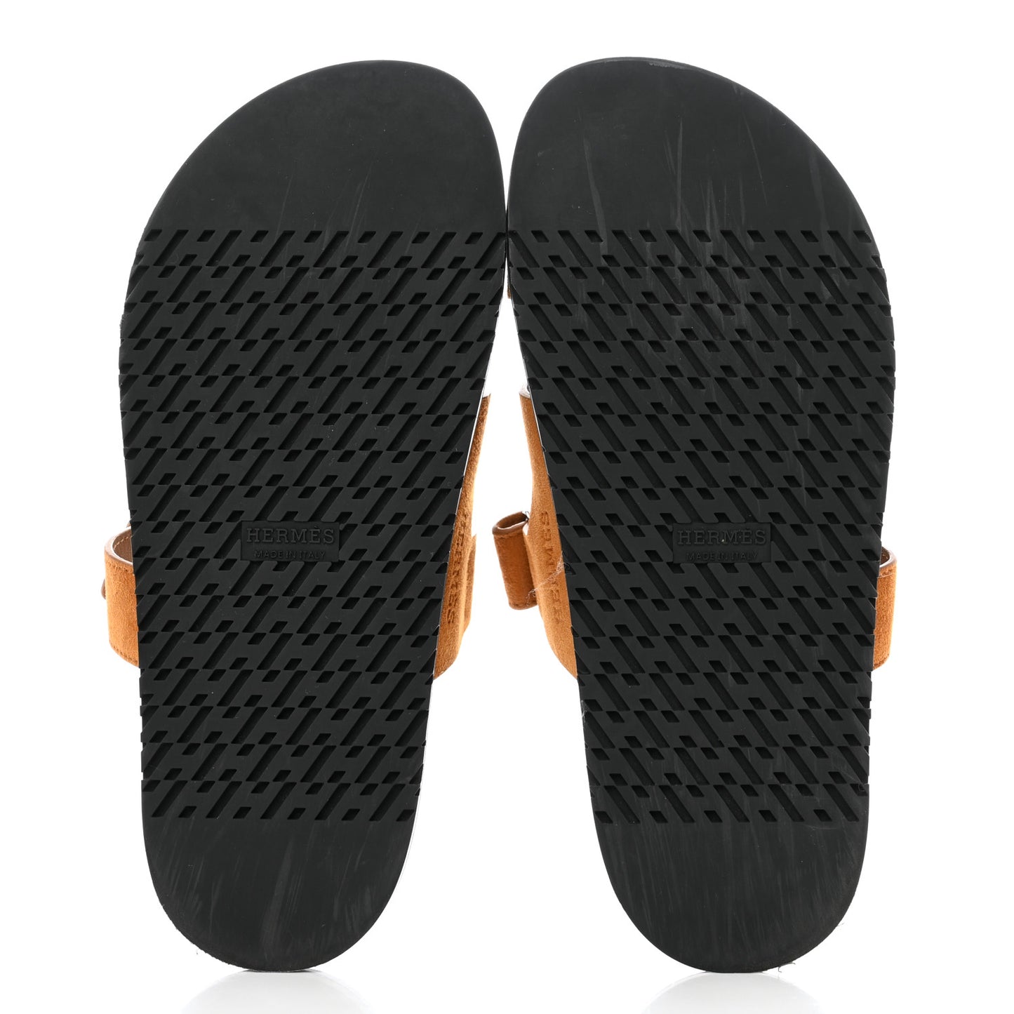 Suede Goatskin Womens Chypre Sandals 38 Naturel