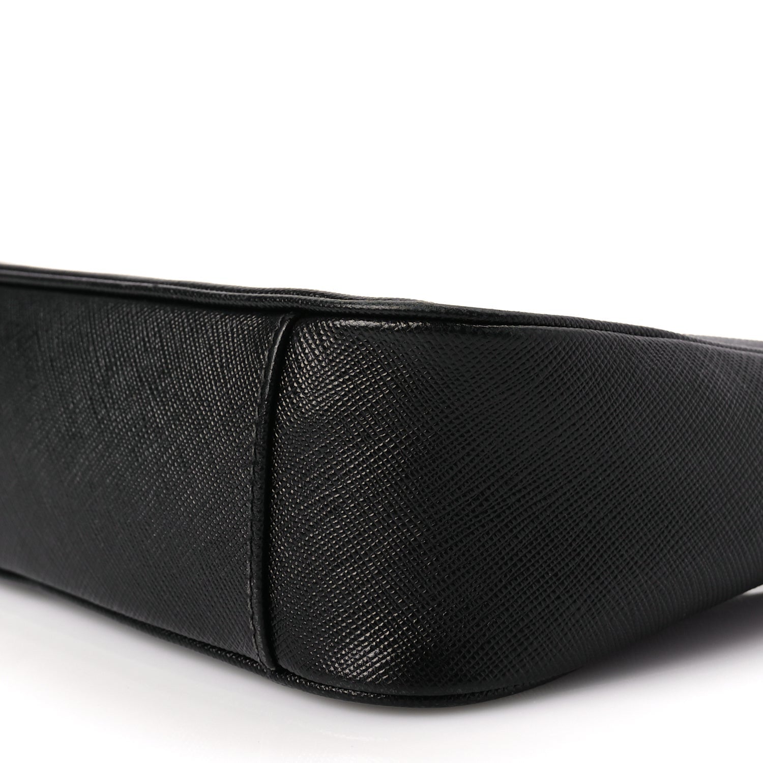 Prada Saffiano Lux Re-Edition 2005 Shoulder Bag Black 8 of 8
