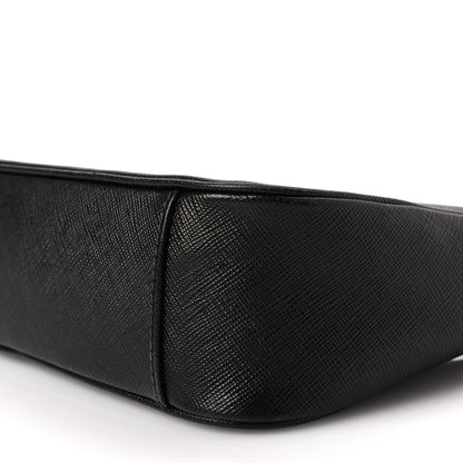 Prada Saffiano Lux Re-Edition 2005 Shoulder Bag Black 8 of 8