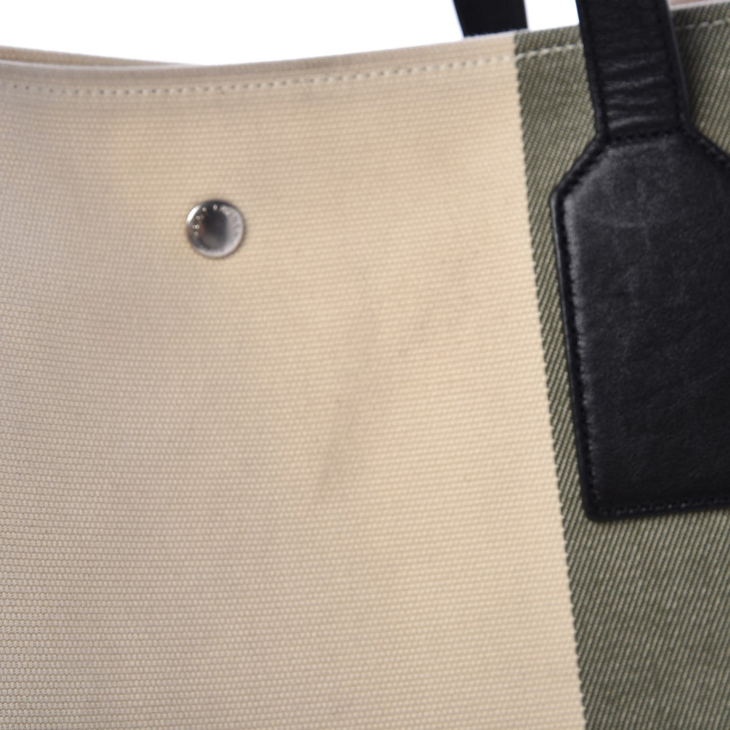 Canvas Beach Shopping East West Tote Ecru