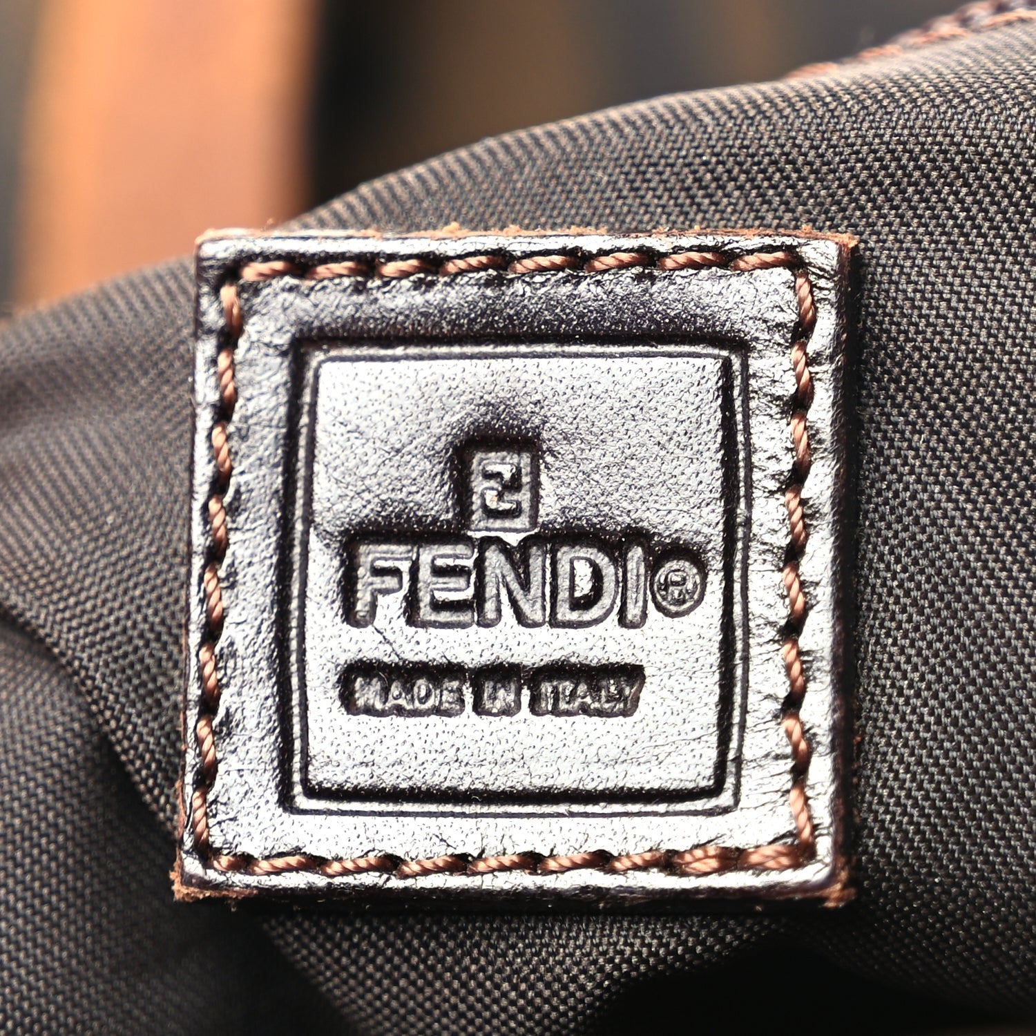 Fendi Zucca Small Tote Tobacco Tobacco 5 of 8