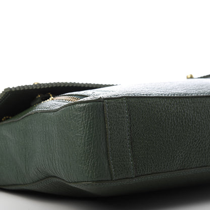 3.1 Phillip Lim 3.1 Shark Embossed Calfskin Pashli Messenger Jade 6 of 10