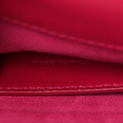 Saint Laurent Smooth Calfskin Classic Monogram Cassandre Clutch Lipstick Fuchsia 7 of 12