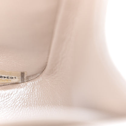 Chanel Pearly Caviar Quilted Jumbo Double Flap Light Beige 8 of 11