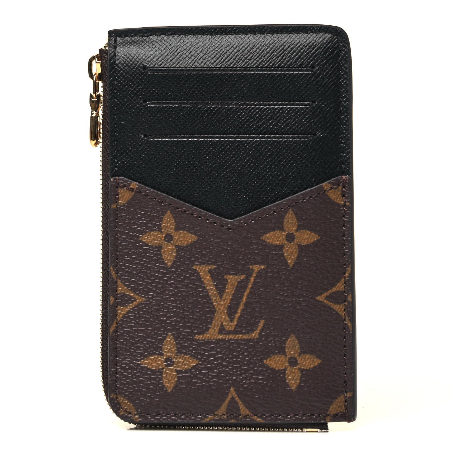 Monogram Recto Verso Card Holder Black