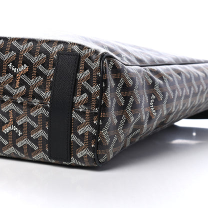Goyard Goyardine Voltaire III Tote Black 9 of 10