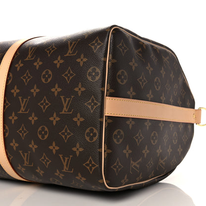 Louis Vuitton Monogram Keepall Bandouliere 50 8 of 9