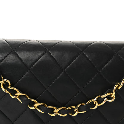 Chanel Lambskin Quilted Medium Double Flap Black 8 of 10