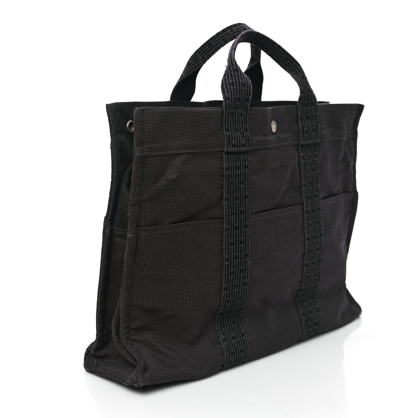 Canvas Herline MM Tote Grey