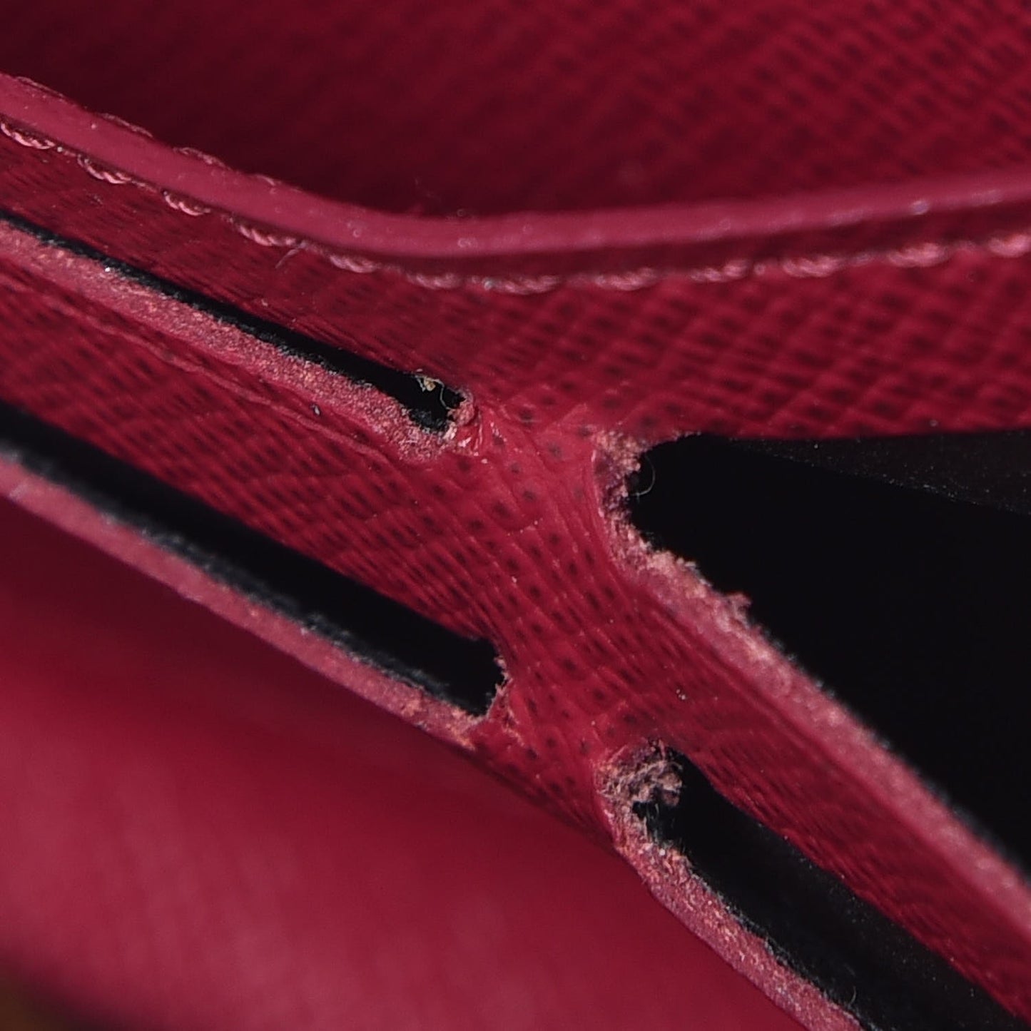 Monogram Clemence Wallet Fuchsia