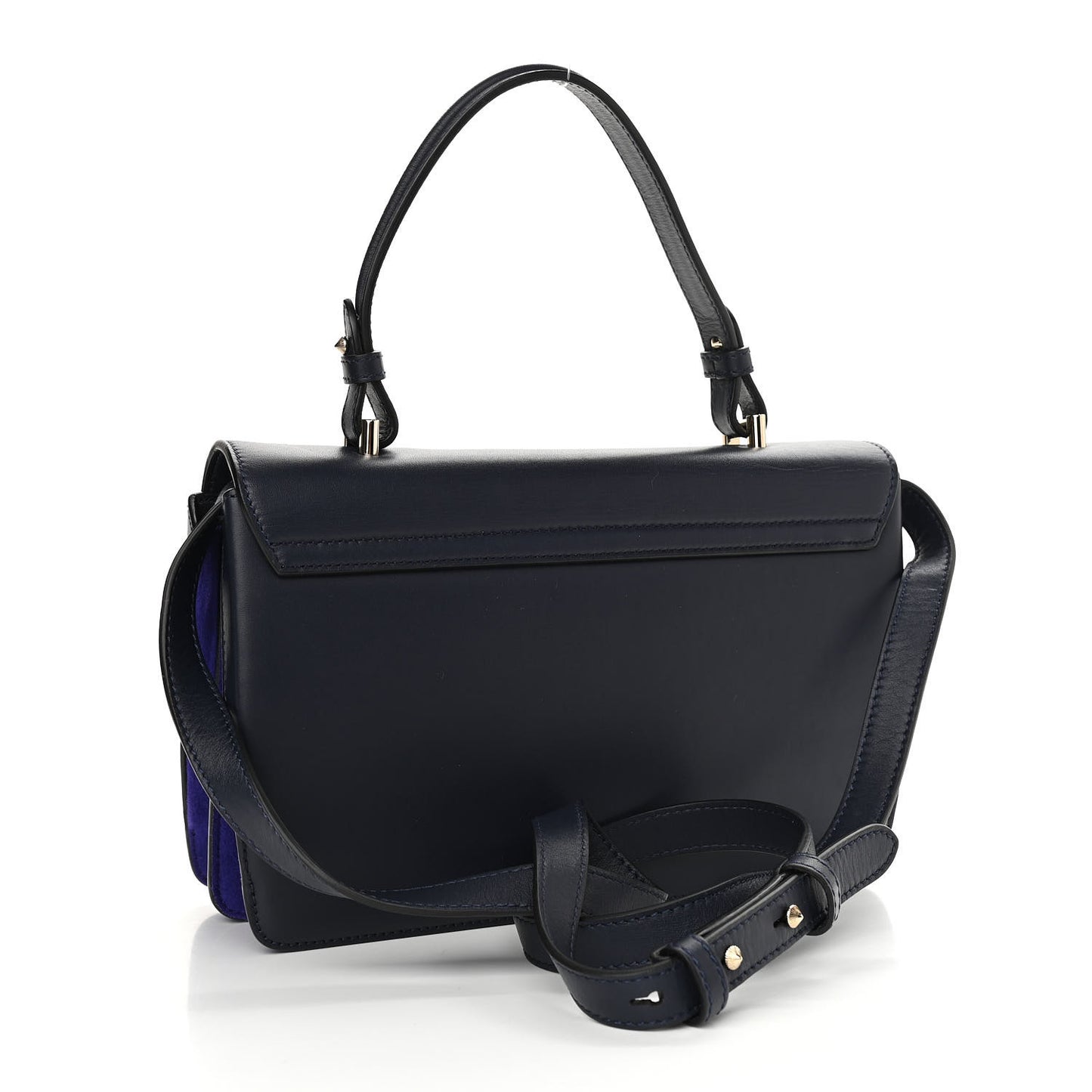 Calfskin Small DV One Navy