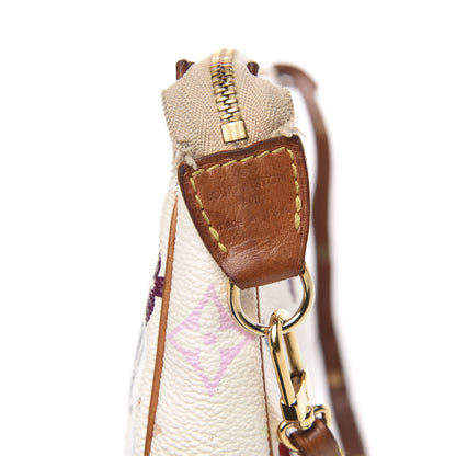 Louis Vuitton Monogram Multicolor Pochette Accessories White 6 of 14