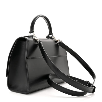 Moynat Box Calfskin Rejane PM Black 3 of 9