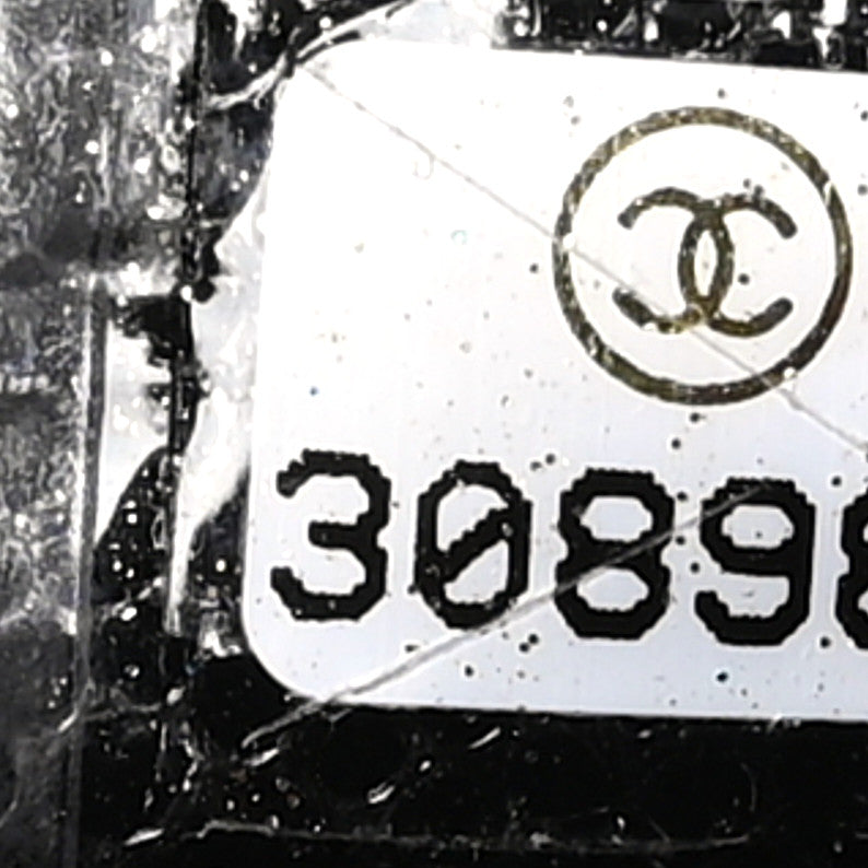 Chanel Caviar Quilted Square Flap Clutch Black 6 of 10