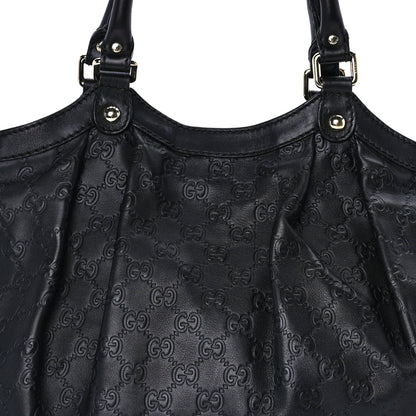 Gucci ssima Medium Sukey Tote Black 6 of 7