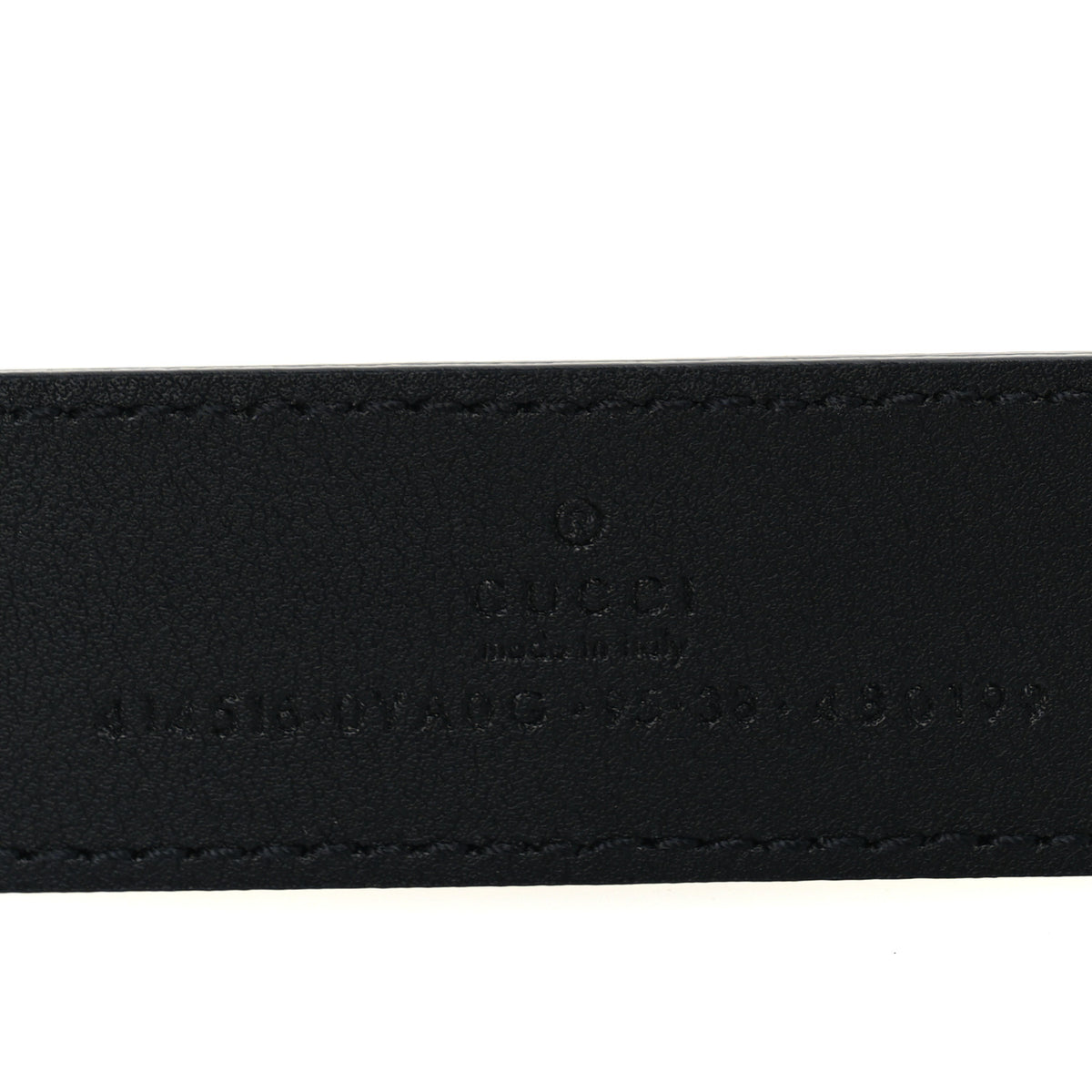 Gucci Calfskin Double G 30mm Belt 95 38 Black 4 of 4