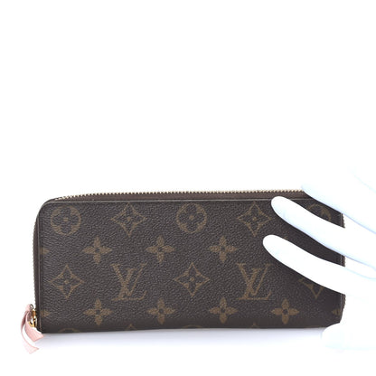 Louis Vuitton Monogram Clemence Wallet Rose Ballerine 3 of 7