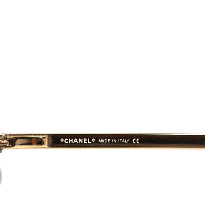 Chanel Crystal CC Logo Sunglasses 4104-B Gold 6 of 6