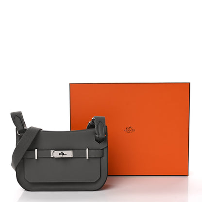 Hermes Swift Mini Jypsiere Gris Meyer 9 of 9