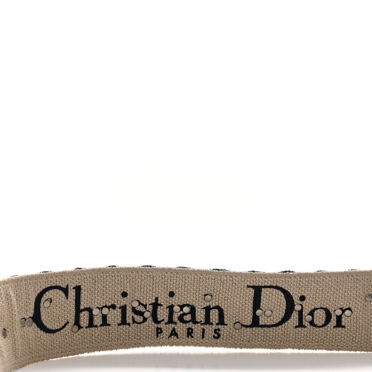 Oblique Studded Shoulder Strap Blue