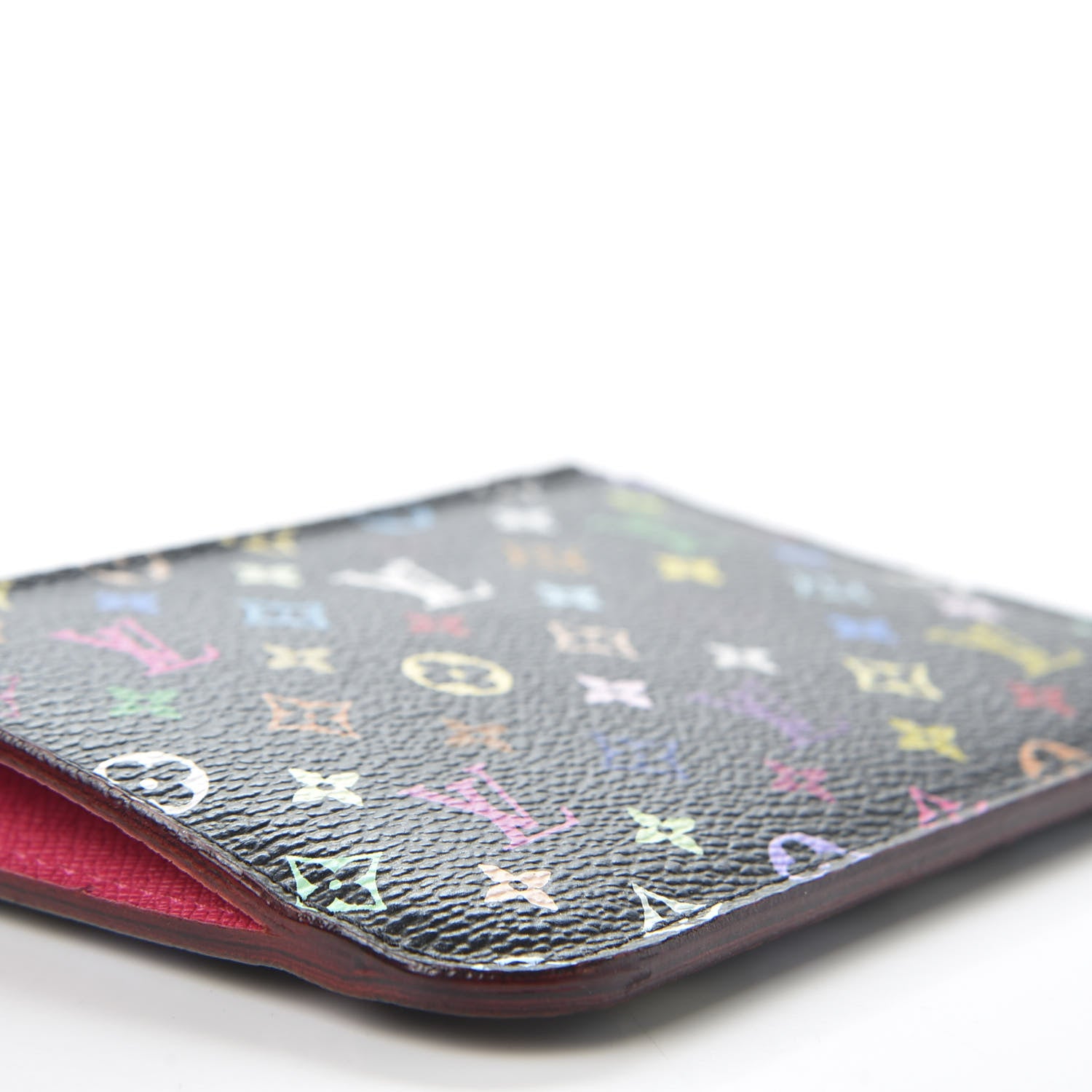 Louis Vuitton Monogram Multicolor Key Pouch Black Grenade 5 of 9