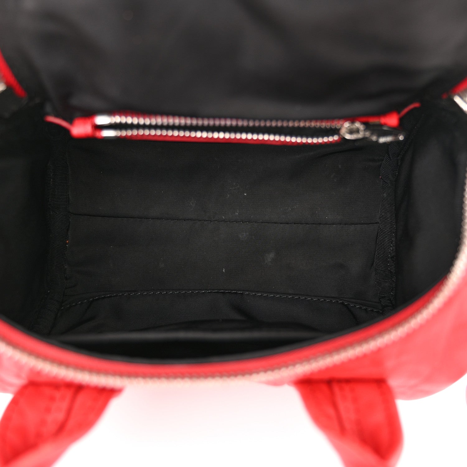 Alexander Wang Pebbled Lambskin Mini Rockie Red Rhodium Hardware 5 of 16