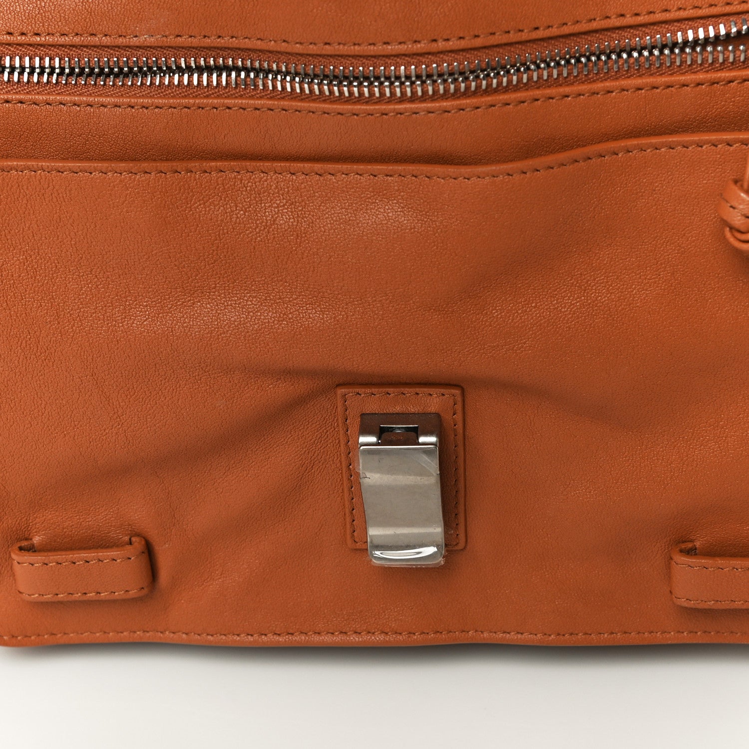 Proenza Schouler Lambskin Medium PS1 Satchel Birch 12 of 15