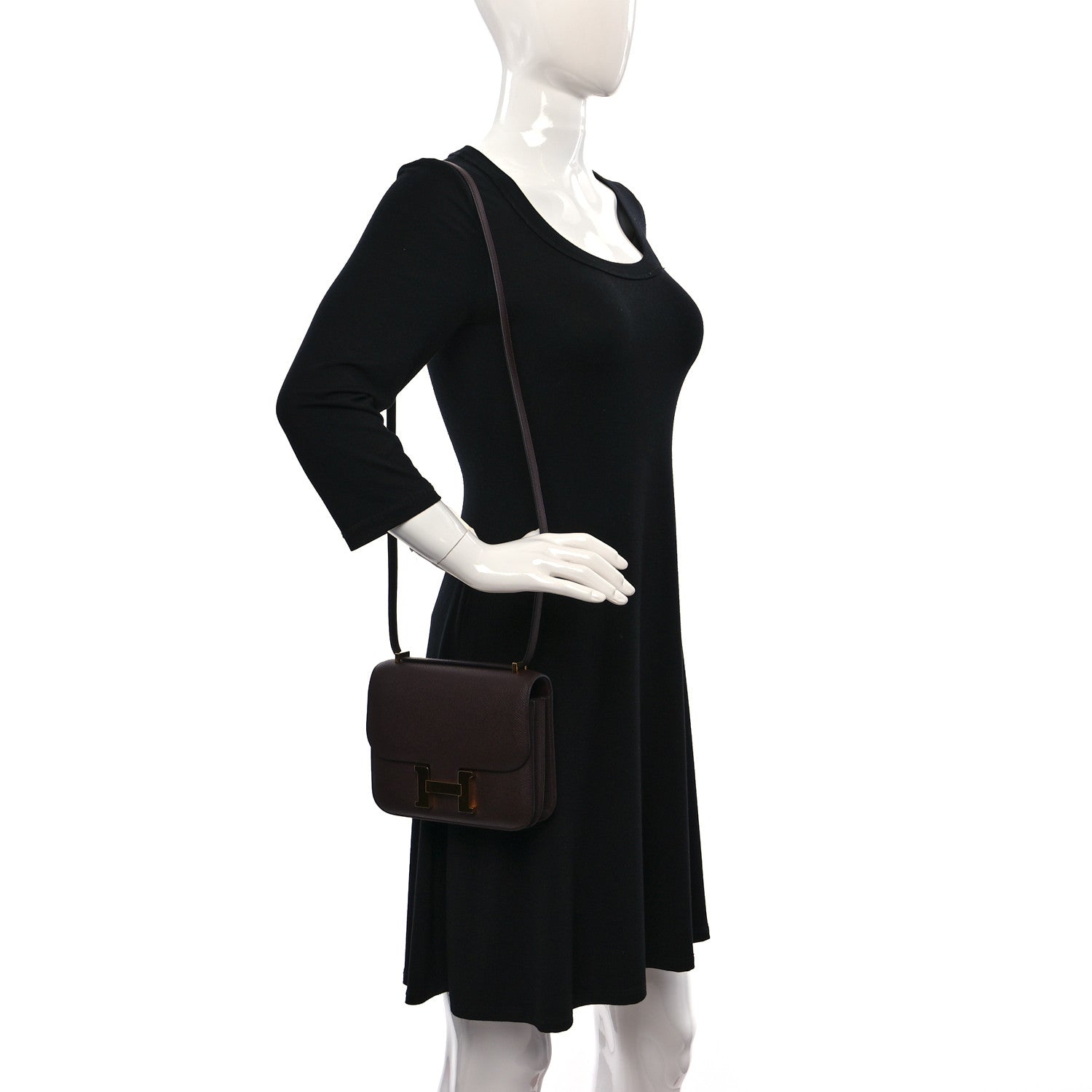 Hermes Epsom Constance 18 Rouge Sellier 2 of 13