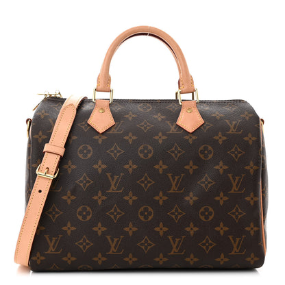 Louis Vuitton Monogram Speedy Bandouliere 30 1 of 10