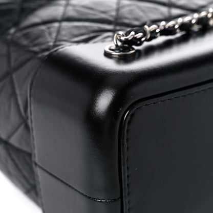 Chanel Aged Calfskin Quilted Gabrielle Backpack Black 8 of 13